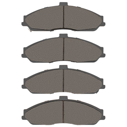 DFC 11-13 Chevrolet Corvette Front 5000 Advanced Low Metallic Brake Pads