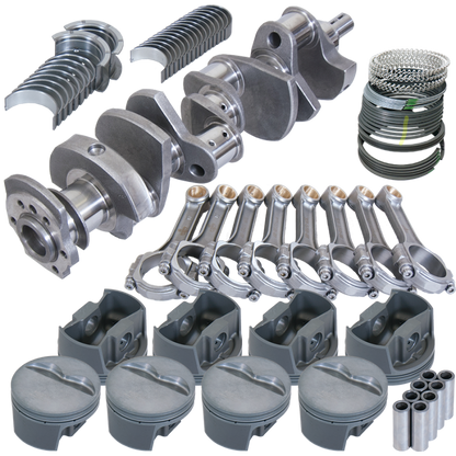 Eagle Chevy LT1350 1Pc 3.750in Crank 5.700in I-Beam Rods -5cc 4.040in Pistons Rotating Assembly