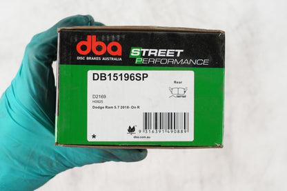DBA 19-22 Ram 1500 (New Body Style) SP Performance Rear Brake Pads