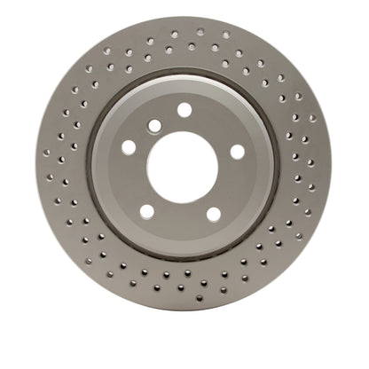 DFC 01-06 BMW 330Ci Rear Drilled GeoSPEC Coated Rotor