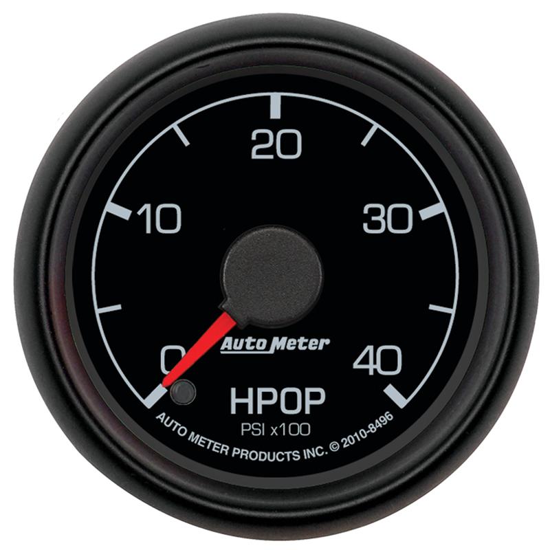Autometer Factory Match Ford 52.4mm Full Sweep Electronic 0-4000 PSI Diesel HPOP Pressure Gauge