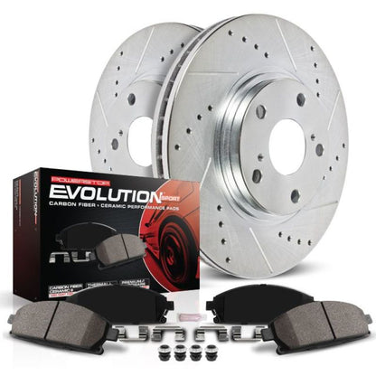 PowerStop Power Stop 95-98 Nissan 200SX Front Z23 Evolution Sport Brake Kit