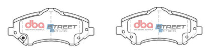 DBA 08-16 Chrysler Town & Country Street Series Front Brake Pads