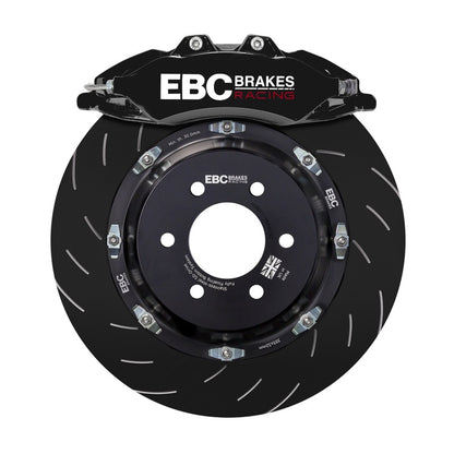 EBC Racing 00-06 BMW M3 (E46) Black Apollo-6 Calipers 355mm Rotors Front Big Brake Kit