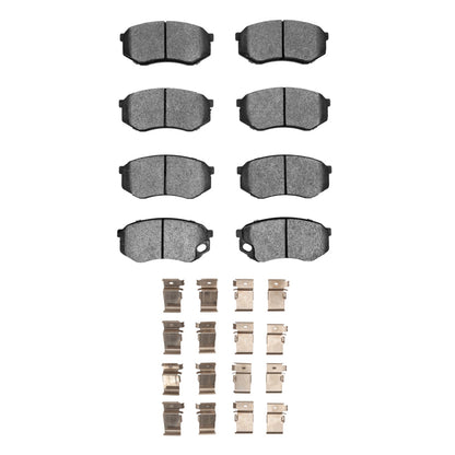 R1 Concepts R1 1995-2004 Mitsubishi Fuso FE Front R1 Super Duty Pads & Hardware Kit