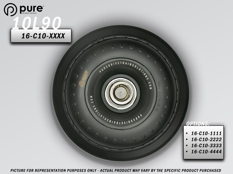 Pure Drivetrain Solutions Pure Drivetrain 10L80/10L90 Chevy High Performance Billet Torque Converter - Turbo w/ 6.2 LT4