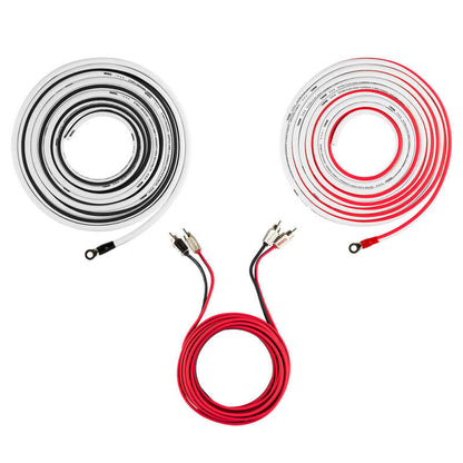 DS18 Marine Amplifier Installation Kit 4-GA 100% Copper Tinned Wire