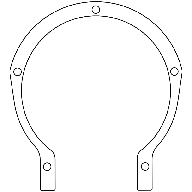 Cometic Gasket Cometic Ford Flathead V8 8BA/8CM .015in Fiber Timing Cover Gasket - 1948-1953
