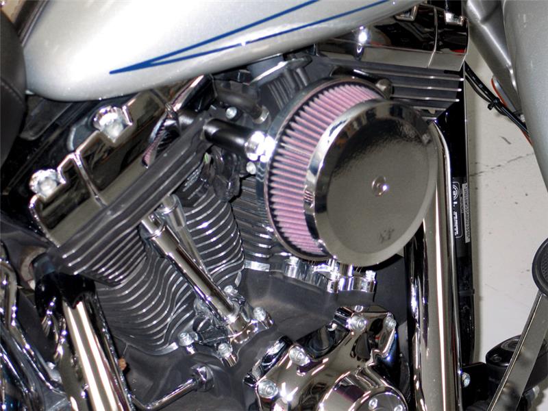 K&N Engineering K&N  Harley-Davidson Dyna Wide Glide 103 CI Street Metal Intake System-Hammer