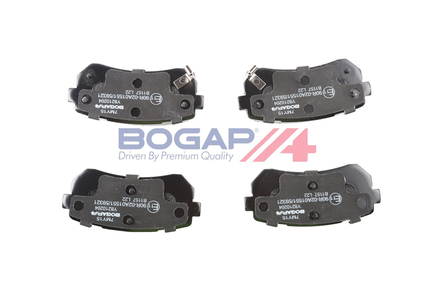 BOGAP Y8210204 Brake Pad Set, Disc Brake | ML Performance Car Parts