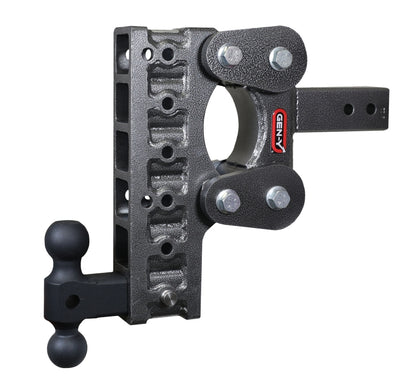 GEN-Y Hitch Gen-Y The Boss Torsion-Flex 2.5in Shank 10in Drop 1.1K TW 10K Hitch w/GH-031 Dual-Ball