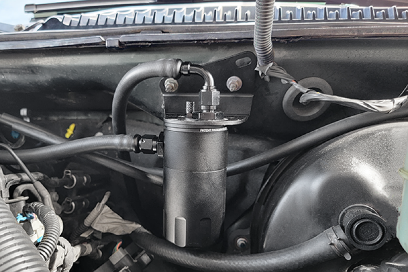 Radium Engineering GM Truck Catch Can Kit Fluid Lock