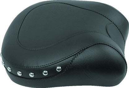 Mustang Motorcycle Mustang 00-11 Yamaha V-Star 1100 Classic,02-11 V-Star 1100 Silverado Touring 2PC Seat- Black