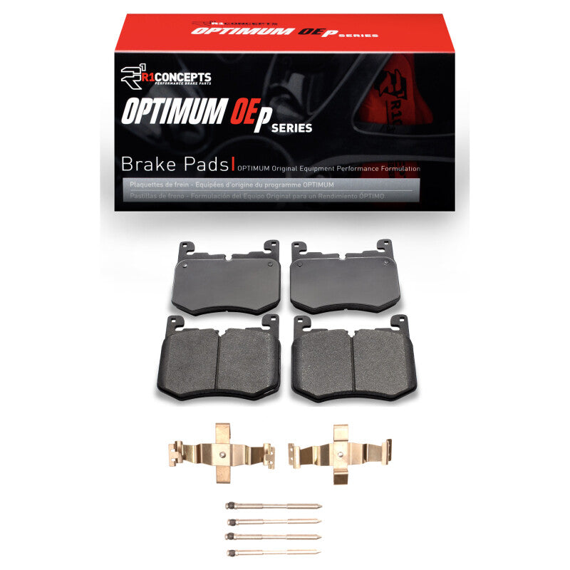 R1 Concepts R1 2019-2026 Jaguar F-Pace Front R1 Optimum OE Pads & Hardware Kit