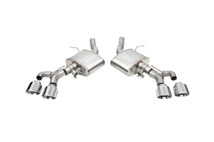CORSA Performance Corsa 22-25 Cadillac CT4 V Blackwing 3in Active Valve Axle-Back - 4.5in Polished Tip