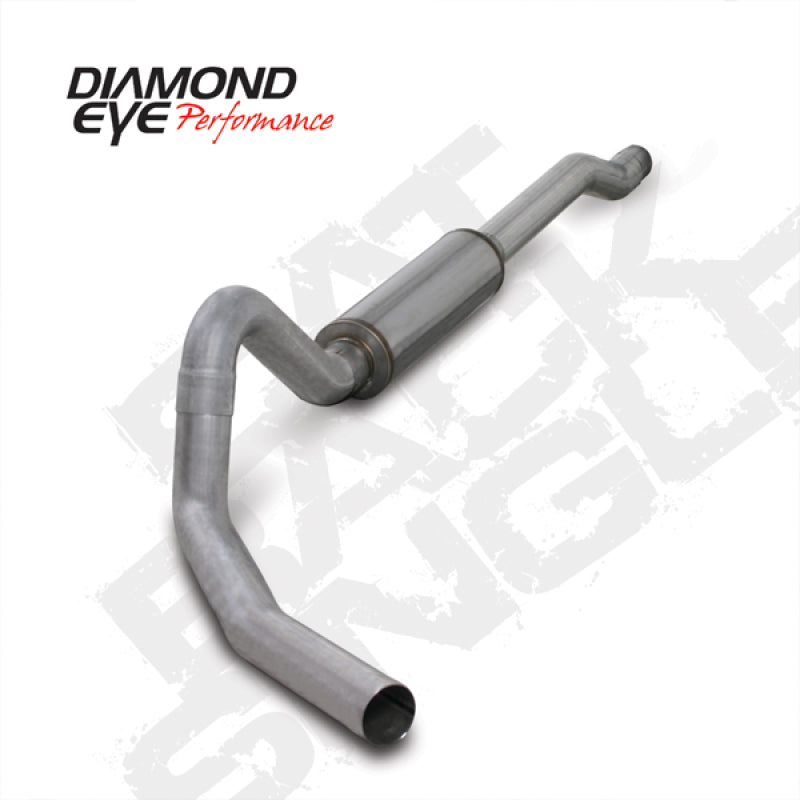Diamond Eye Performance Diamond Eye KIT 4in Catback Single AL: 03-06 FORD 6.0L EXCURSION