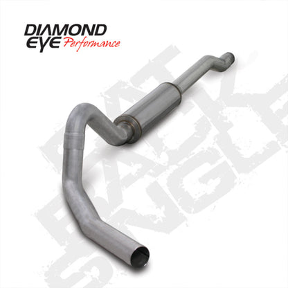 Diamond Eye Performance Diamond Eye KIT 4in Catback Single AL: 03-06 FORD 6.0L EXCURSION