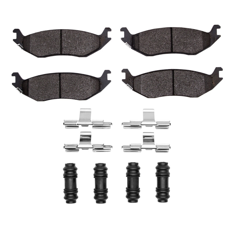 R1 Concepts R1 02-24 Chrysler ASPEN Rear Semi Met Pads & Hardware Kit