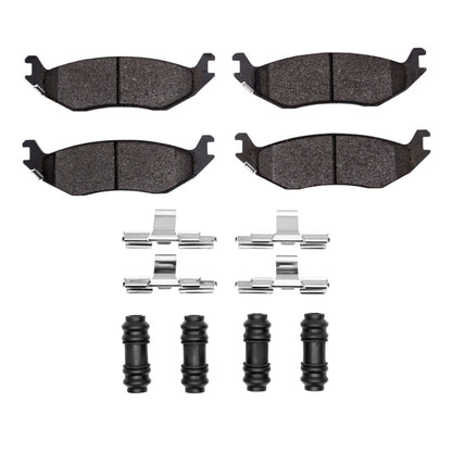 R1 Concepts R1 2002-2024 Chrysler Aspen Rear R1 Super Duty Pads & Hardware Kit