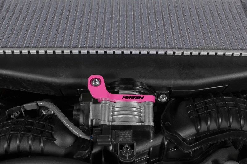 Perrin Performance PERRIN 22-26 Subaru WRX / 19-25 Ascent / 20-25 Outback & Legacy Turbo TMIC Bracket - Hyper Pink