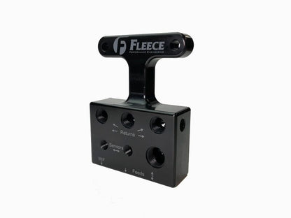 Fleece Performance 03-07 Dodge 5.9L / 07.5-09 6.7L Cummins 3rd Gen Fuel Distribution Block