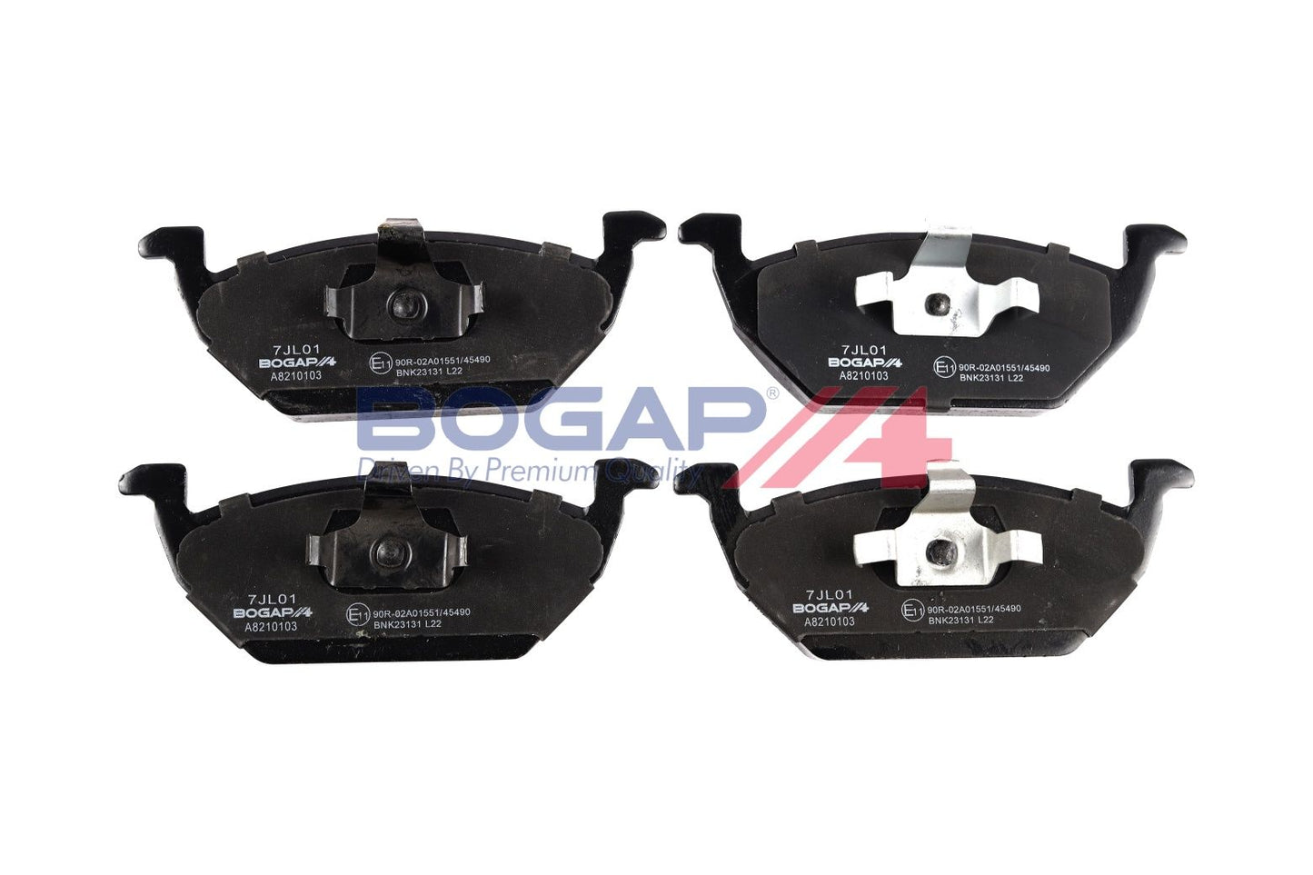 BOGAP A8210103 Brake Pad Set, Disc Brake | ML Performance Car Parts