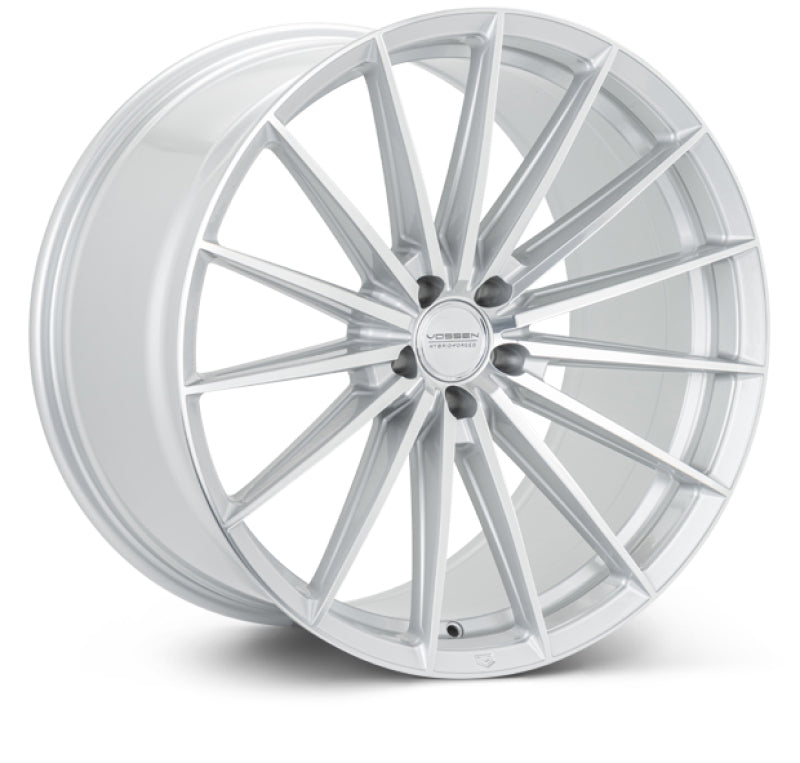 Vossen HFX-4 19x8.5 - 5x120 - ET30 - Flat - 72.56 - Silver Polished Wheel