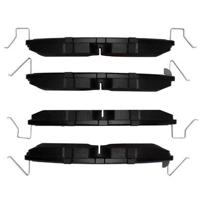 DFC 13-19 Ford Police Interceptor Sedan Front 5000 Advanced Semi Metallic Brake Pads