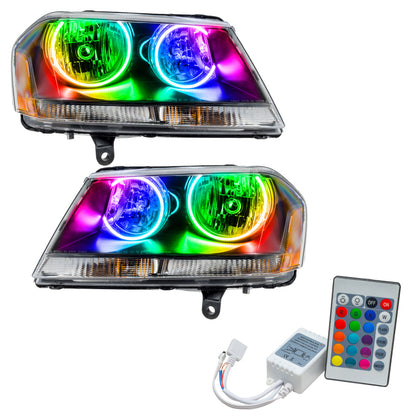 ORACLE Lighting Oracle 08-14 Dodge Avenger RT SMD HL - Black - ColorSHIFT w/ Simple Controller