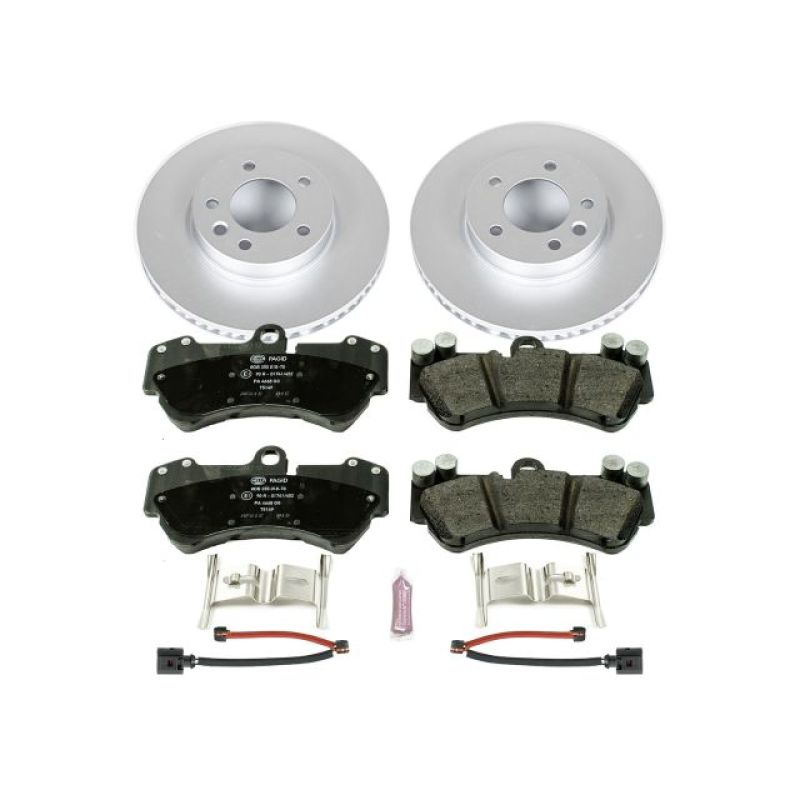 PowerStop Power Stop 04-06 Porsche Cayenne Front Euro-Stop Brake Kit
