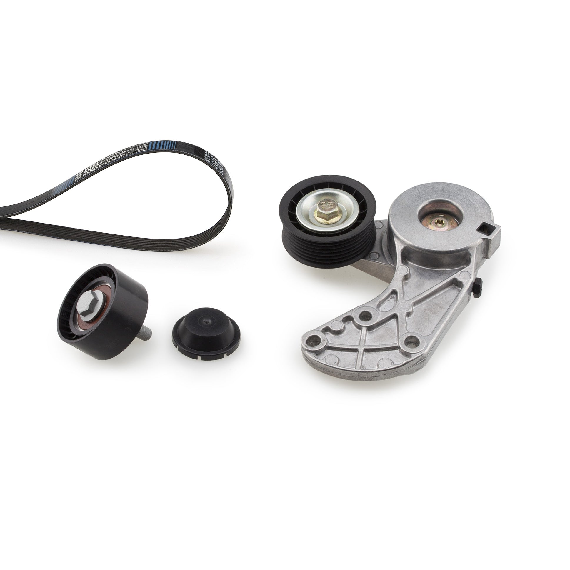 GATES GATK017DPK2074 V-Ribbed Belt Set