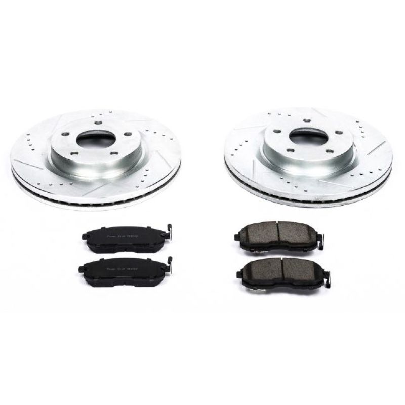 PowerStop Power Stop 07-13 Nissan Altima Front Z23 Evolution Sport Brake Kit