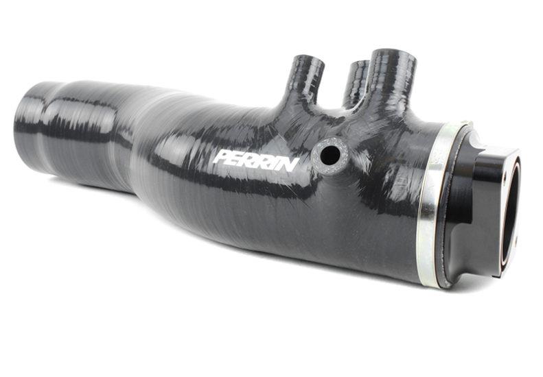 Perrin Performance PERRIN 15-21 Subaru WRX / 14-18 Forester XT Turbo Inlet Hose 3in. w/ Turbo Adapter Flange - Black