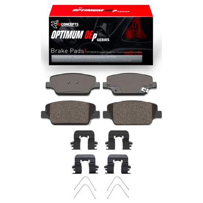 R1 Concepts R1 17-19 Kia Cadenza Rear Optimum OE Pads & Hardware Kit