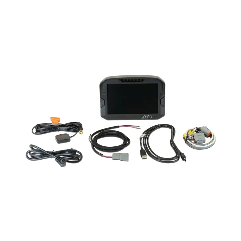 AEM CD-7 Logging GPS Enabled Race Dash Carbon Fiber Digital Display w/o VDM (CAN Input Only)