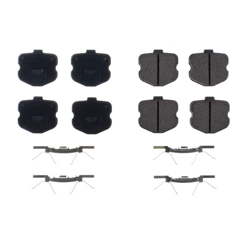 PowerStop Power Stop 06-13 Chevrolet Corvette Rear Z17 Evolution Ceramic Brake Pads w/Hardware