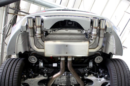 Dinan 15-19 BMW X5 M/X6 M (F85/F86) Free Flow Axleback Exhaust System - Polished Tips