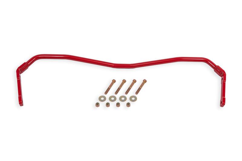 BMR Suspension BMR 78-87 G-Body Rear Sway Bar Kit - 1.00in Hollow - Non-Adjustable - Red