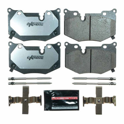 PowerStop Power Stop 2020 Chevrolet Corvette C8 Z51 Rear Z26 Extreme Street Brake Pads w/Hardware