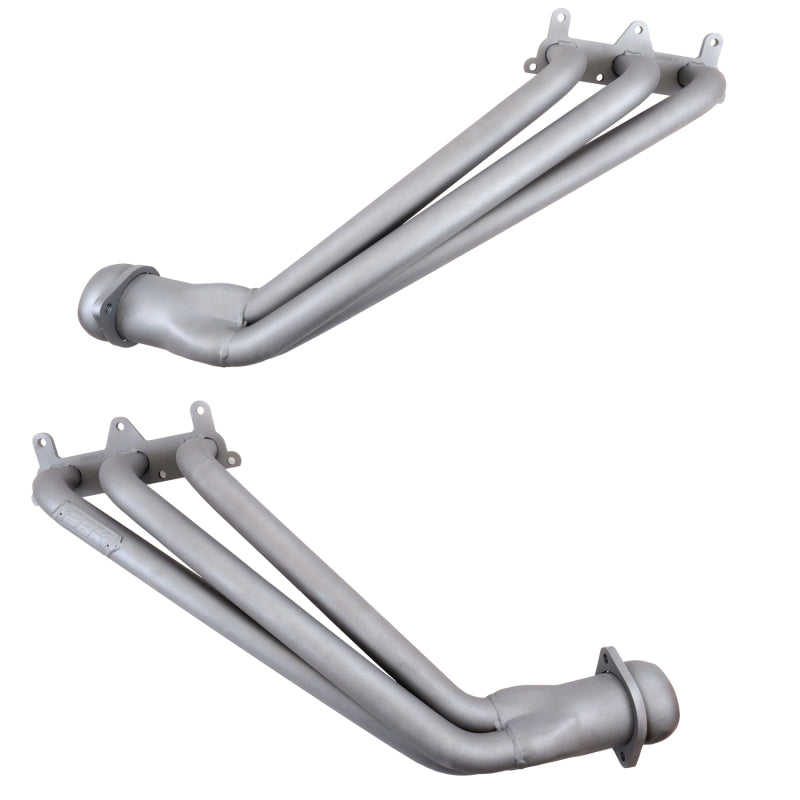 BBK 10-11 Camaro V6 Long Tube Exhaust Headers With Converters - 1-5/8 Chrome