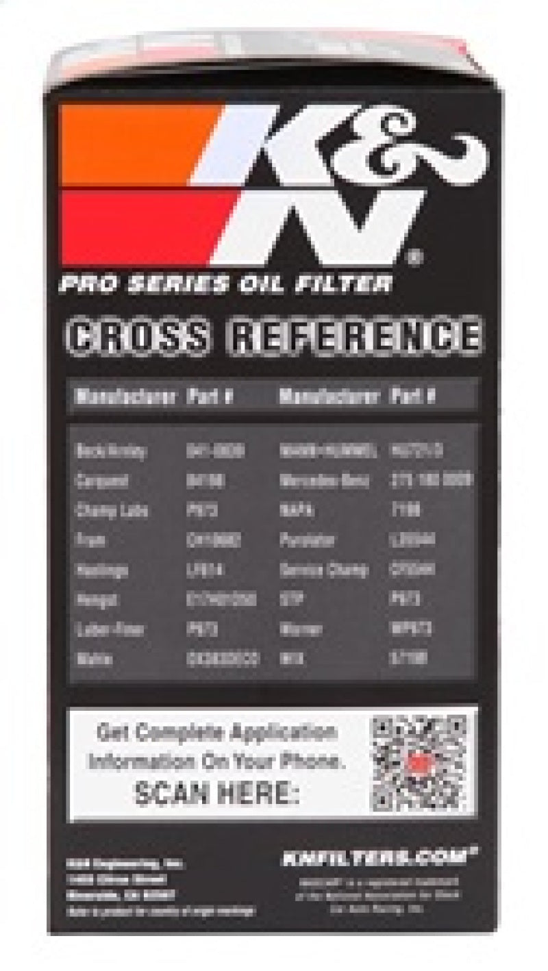 K&N Engineering K&N Oil Filter for 04-15 Mercedes Benz