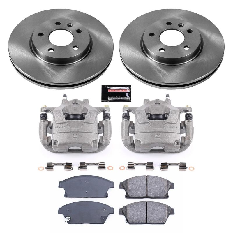 PowerStop Power Stop 12-17 Buick Verano Front Autospecialty Brake Kit w/Calipers