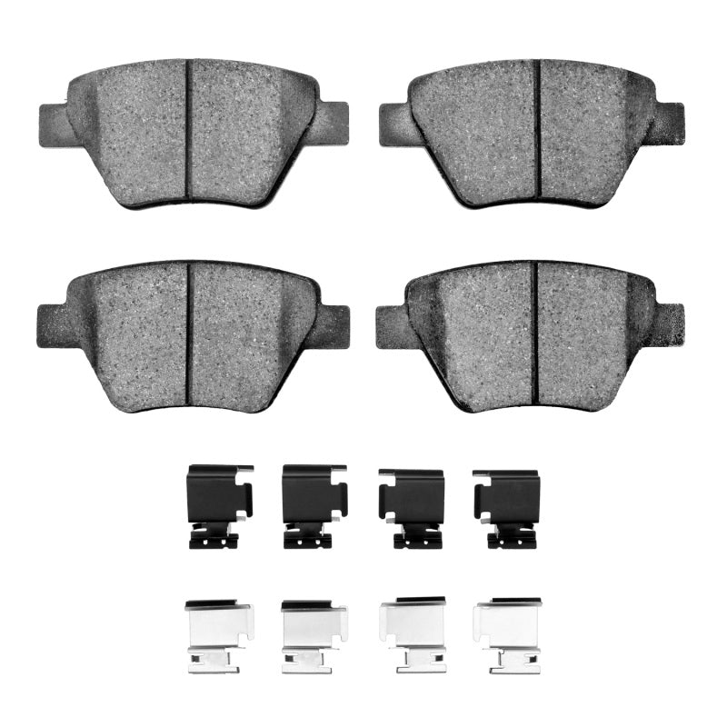 R1 Concepts R1 2005-2016 Audi A3 Quattro Rear R1 Ceramic Pads & Hardware Kit