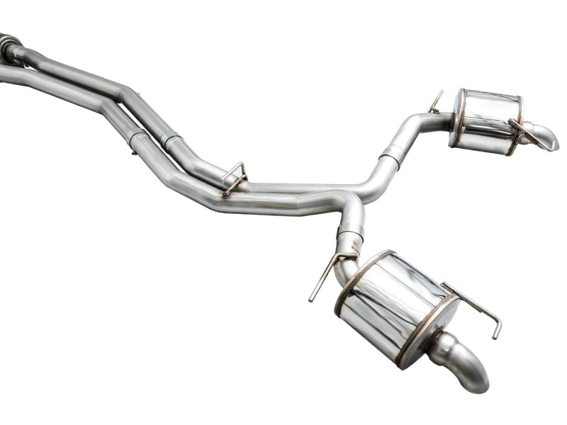 AWE Tuning Audi 2019-2023 C8 A6/A7 3.0T Touring Edition Cat-Back Exhaust- Turn Downs