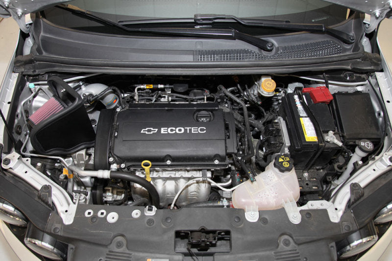 K&N Engineering K&N 12 Chevy Sonic 1.8L Silver Typhoon Cold Air Intake