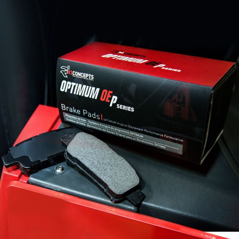 R1 Concepts R1 84-87 Chevrolet Corvette Front R1 Optimum OE Brake Pads
