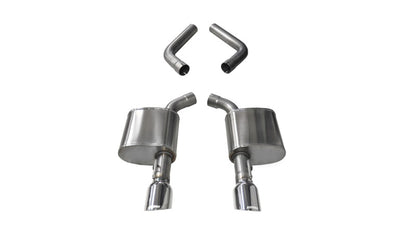 CORSA Performance Corsa 17-20 Dodge Charger 6.4L/17-19 Dodge Charger 5.7L Polished Sport AxleBack Exhaust w/4.5in Tips
