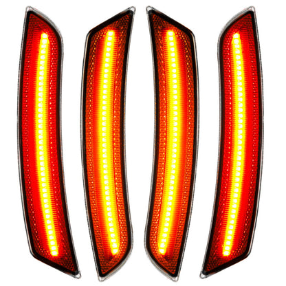 ORACLE Lighting Oracle 16-19 Chevrolet Camaro Concept Sidemarker Set - Clear - No Paint -