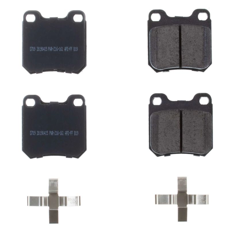 PowerStop Power Stop 97-01 Cadillac Catera Rear Z17 Evolution Ceramic Brake Pads w/Hardware