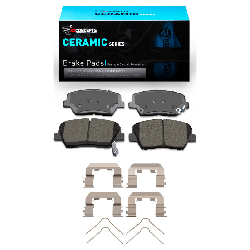R1 Concepts R1 2010-2025 Hyundai CRETA (Mexico) Front R1 Ceramic Pads & Hardware Kit